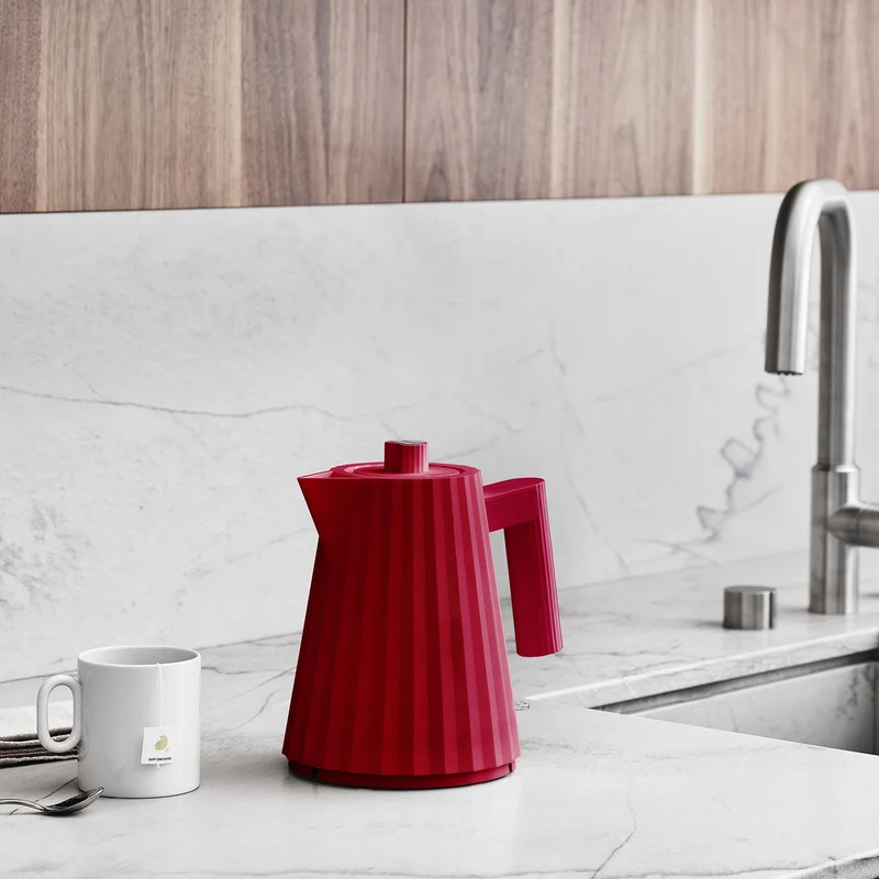 Alessi Plissé Bollitore Elettrico in Resina Termoplastica, 100 cl