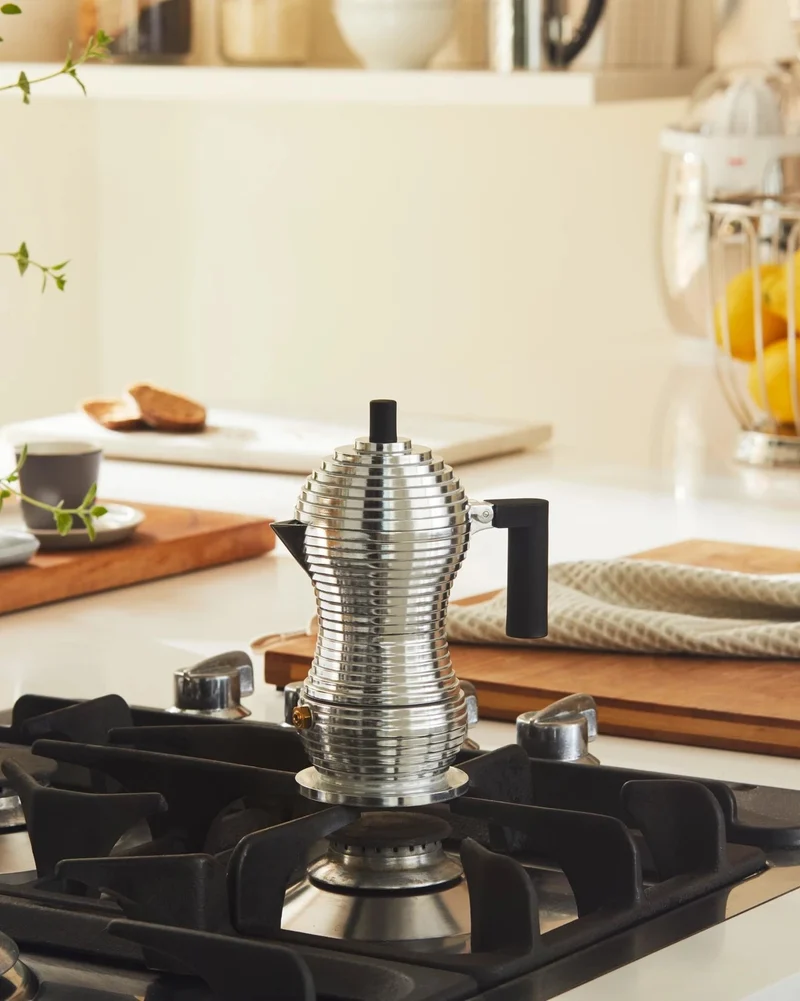 Alessi Pulcina Caffettiera Espresso, 3 Tazze