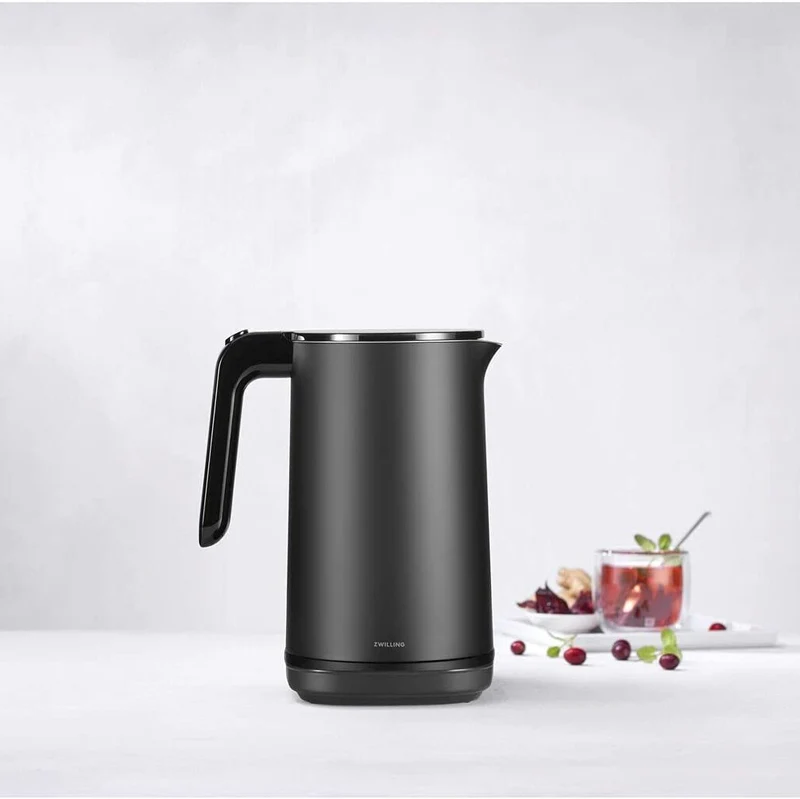 Zwilling Enfinigy Bollitore Elettrico PRO 1,5 l, Nero
