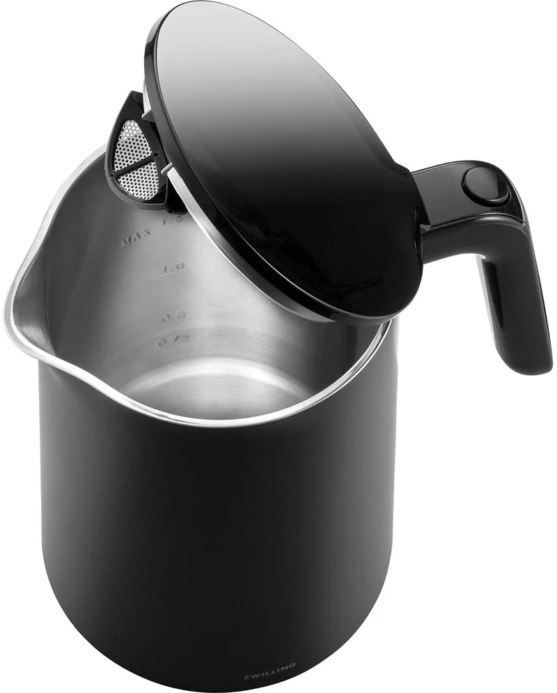 Zwilling Enfinigy Bollitore Elettrico PRO 1,5 l, Nero