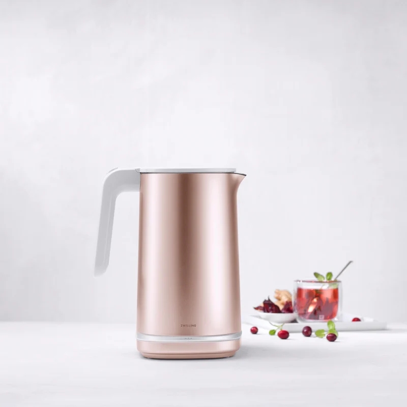 Zwilling Enfinigy Bollitore Elettrico PRO 1,5 l, Oro Rosa