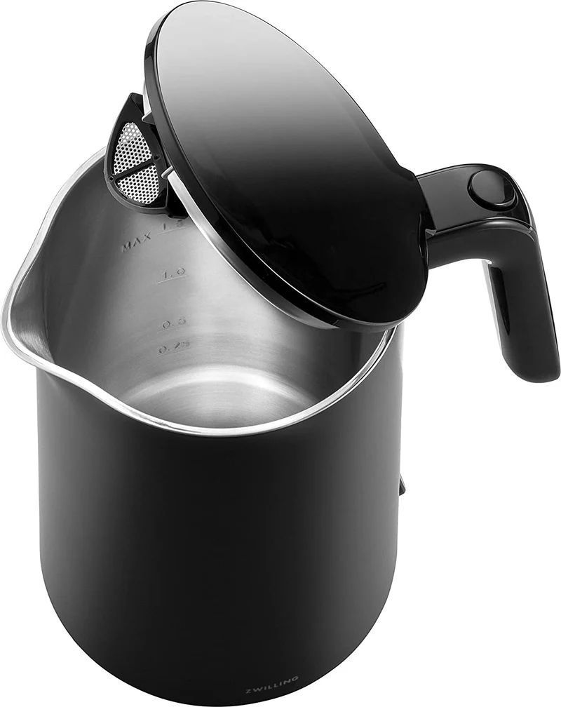 Zwilling Enfinigy Bollitore Elettrico 1,5 l, Nero