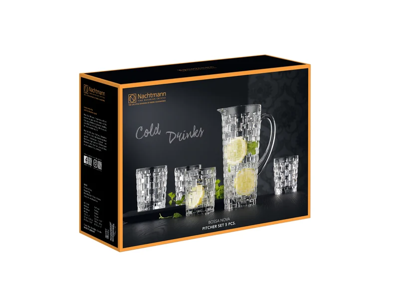 Nachtmann Set di caraffe Bossa Nova, 5 Pezzi