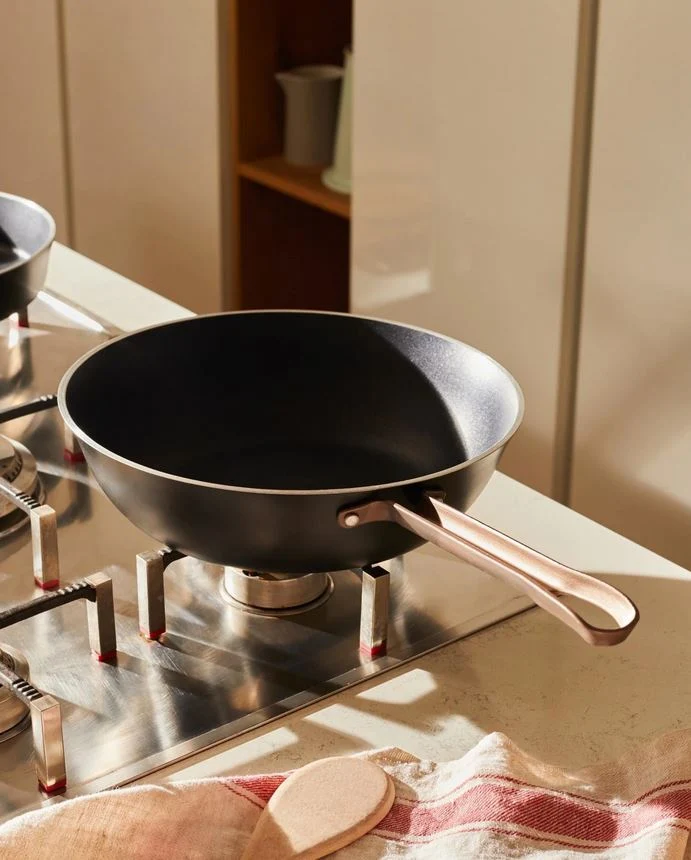 Alessi Edo Padella alta a manico lungo, cm 28