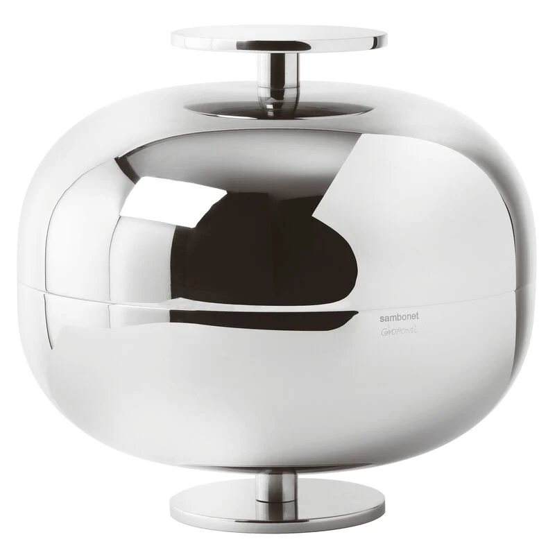 Sambonet Gio Ponti Luxury centro tavola cm 24 argentato
