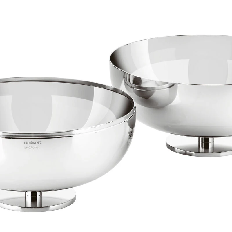 Sambonet Gio Ponti Luxury centro tavola cm 24 argentato