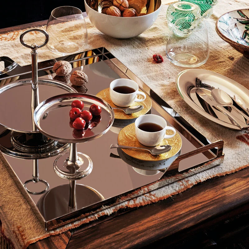 Sambonet Gio Ponti Luxury vassoio rettangolare cm 40 acciaio inox 18/10