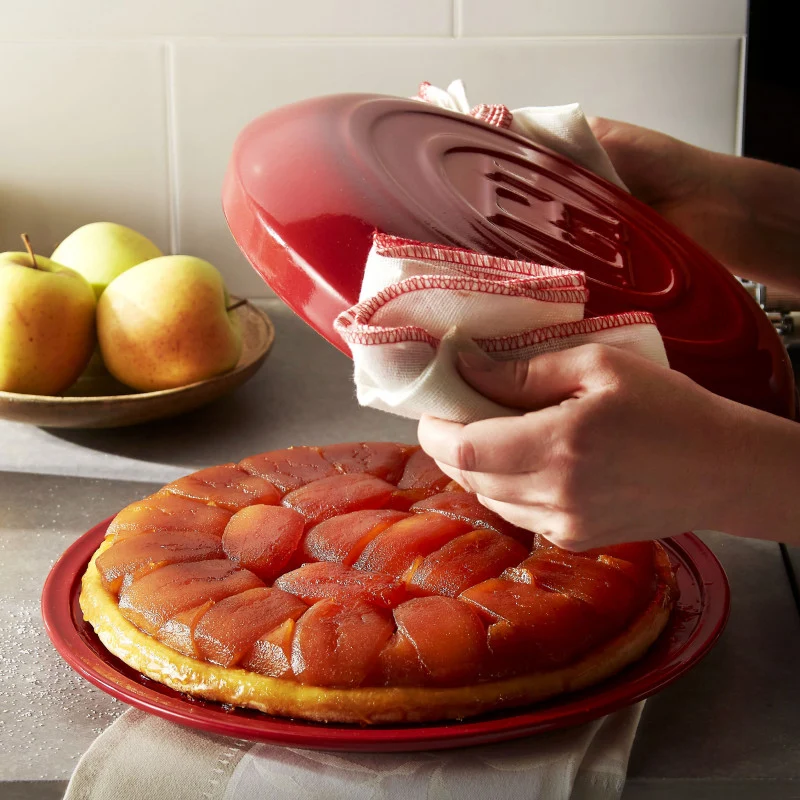 Emile Henry Set Tarte Tatin Rosso