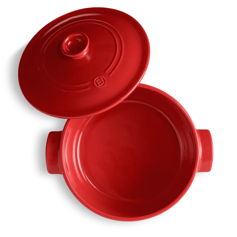 Emile Henry Cocotte Tonda Rosso