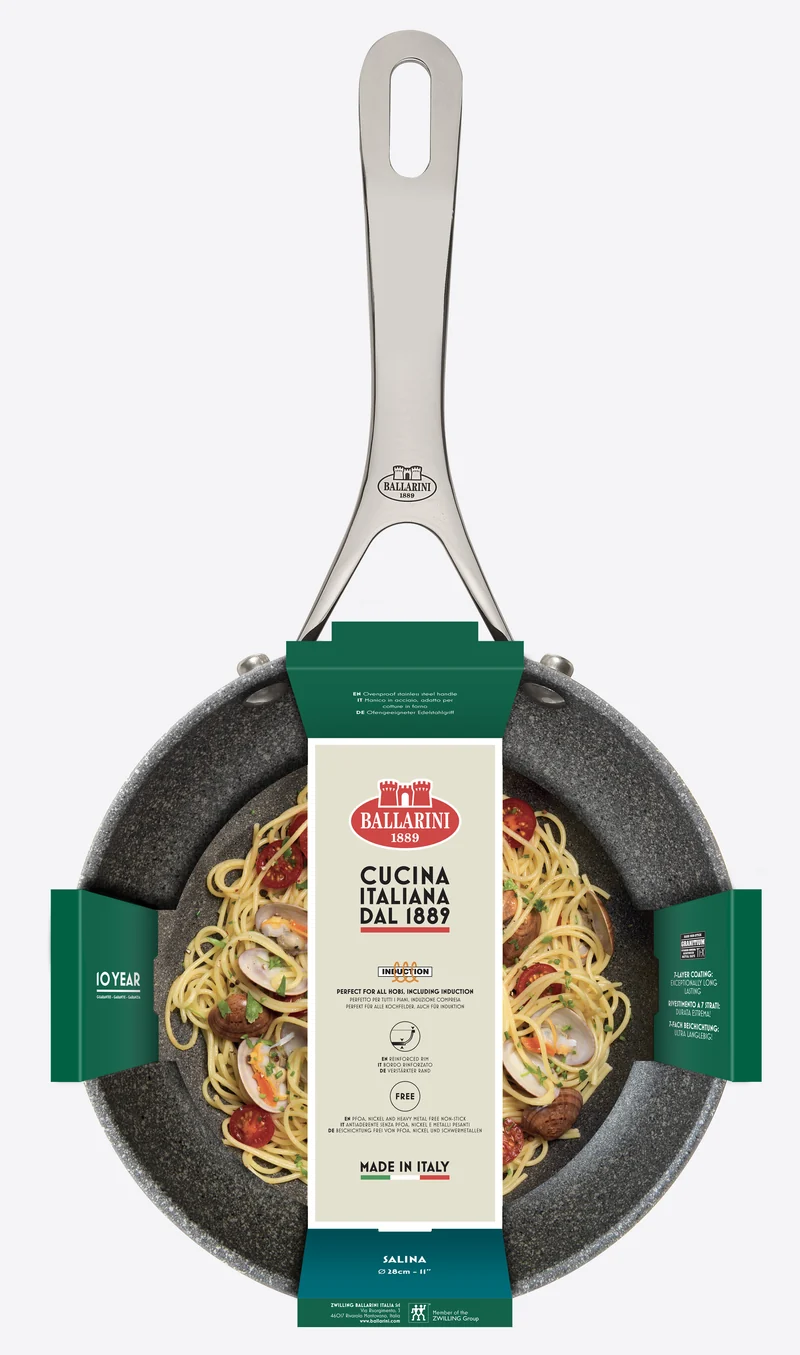 Ballarini Padella in Alluminio Antiaderente, Linea Salina, cm 20