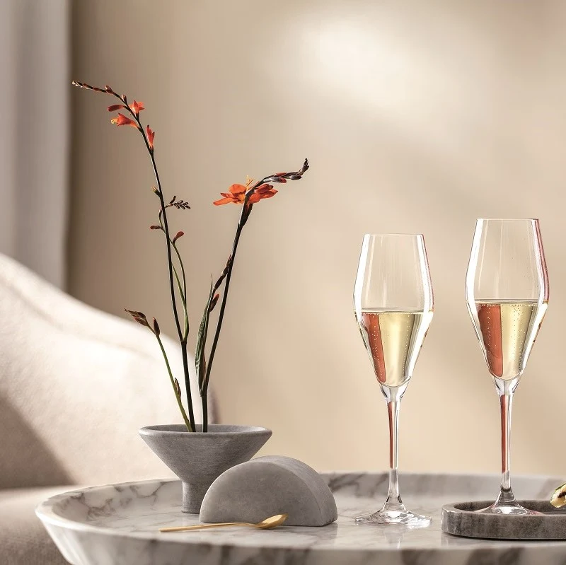 Villeroy & Boch La Divina calice da champagne, Set 4 pezzi