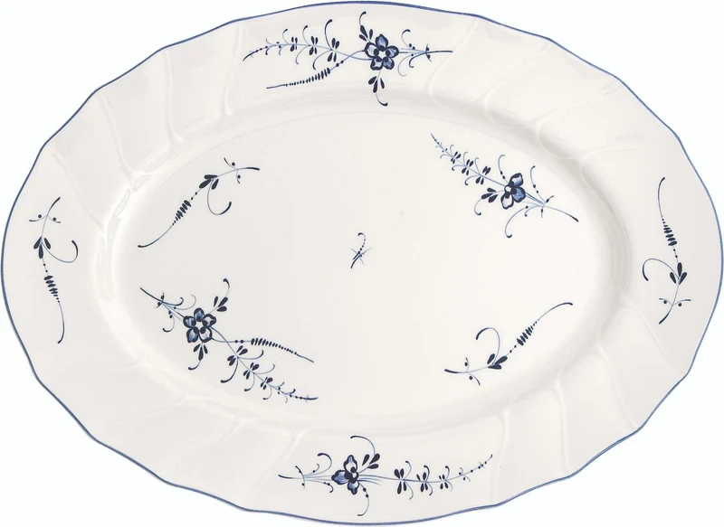 Villeroy & Boch Vieux Luxembourg piatto ovale 43 cm