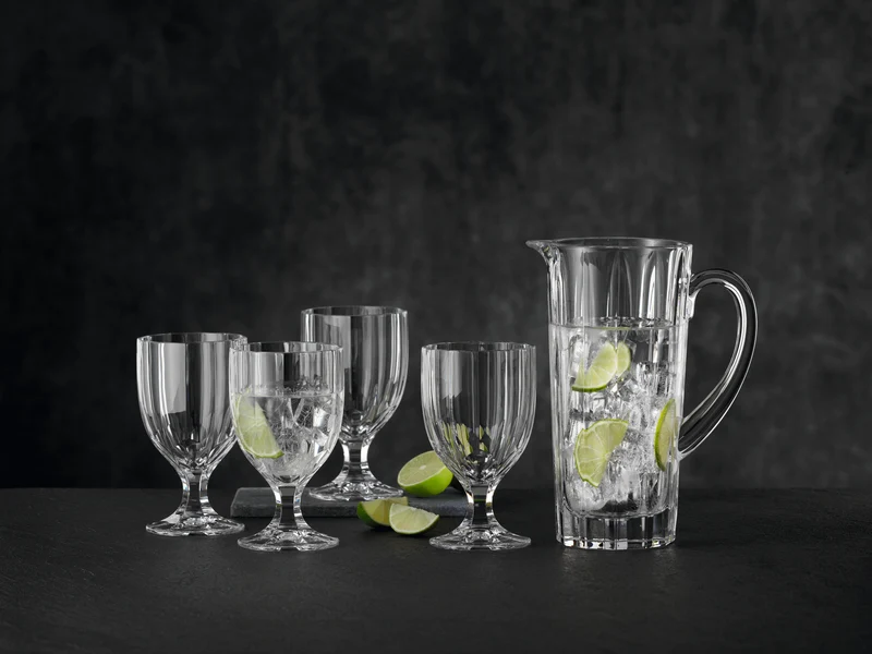 Spiegelau & Nachtmann Set da 5 pezzi, 1 brocca e 4 bicchieri da calice