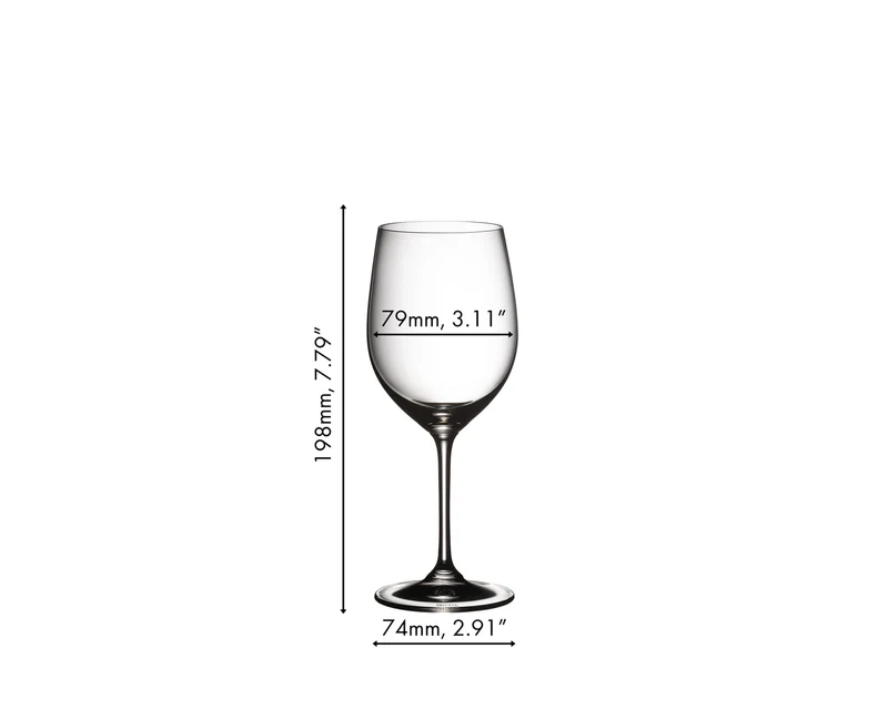 Riedel Vinum Calici Chardonnay, Set di 2 bicchieri