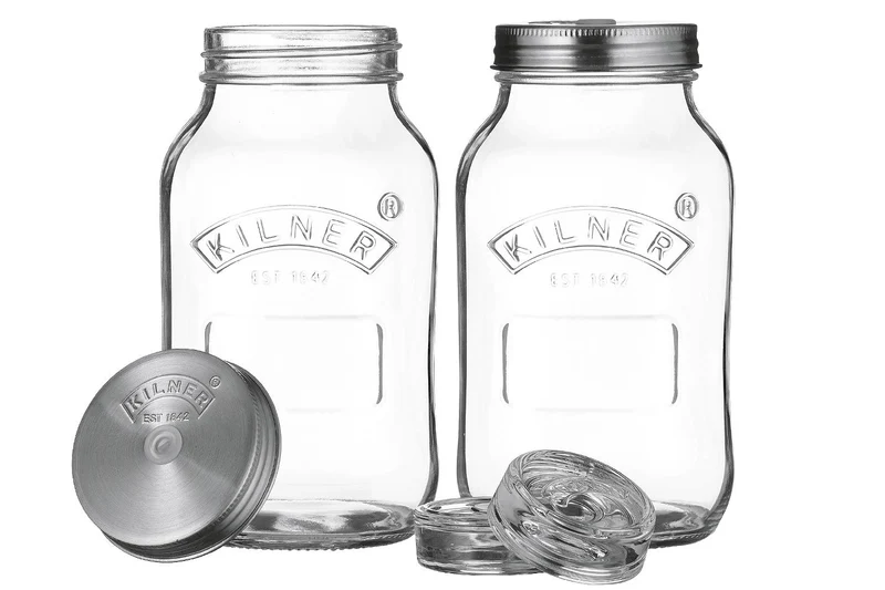 Fermentierset mit 2 Gläsern je 1 Liter