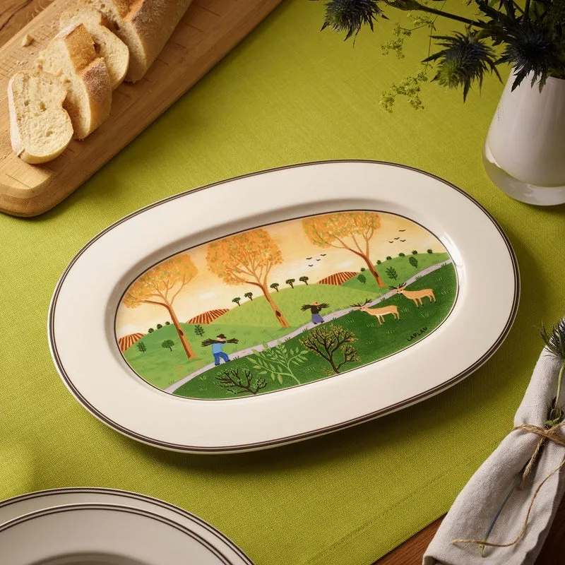 Villeroy & Boch Design Naif piatto ovale 34 cm