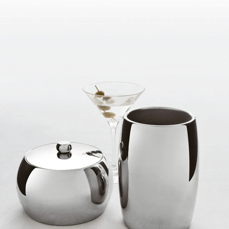 Sambonet Sphera Glacette porta bottiglia Lt 1 Acciaio Inox Argentato