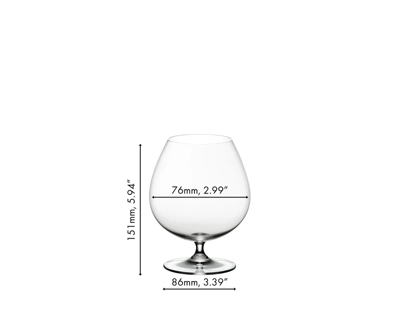Riedel Vinum Brandy Glass, Set di 2 bicchieri