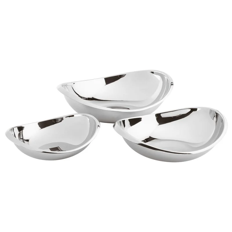 Sambonet Twist Ciotola Ovale cm 18 Acciaio inox