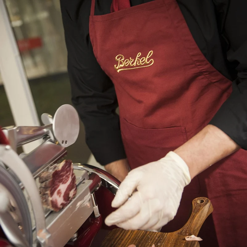 Berkel Grembiule in cotone Rosso
