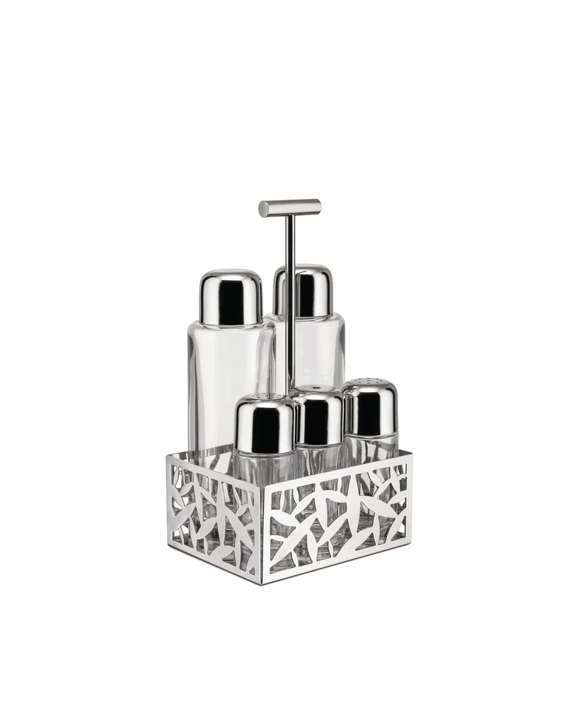 Alessi Cactus! Servizio per olio, aceto, sale e pepe