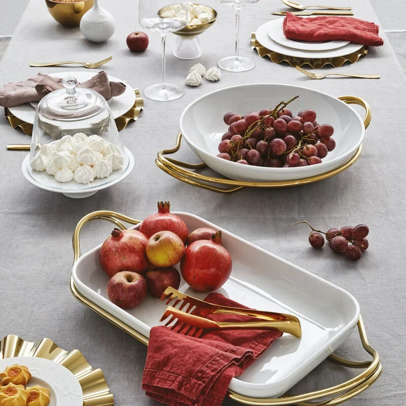 Sambonet New Living Risottiera cm 36 con supporto acciaio inox Hi Tech