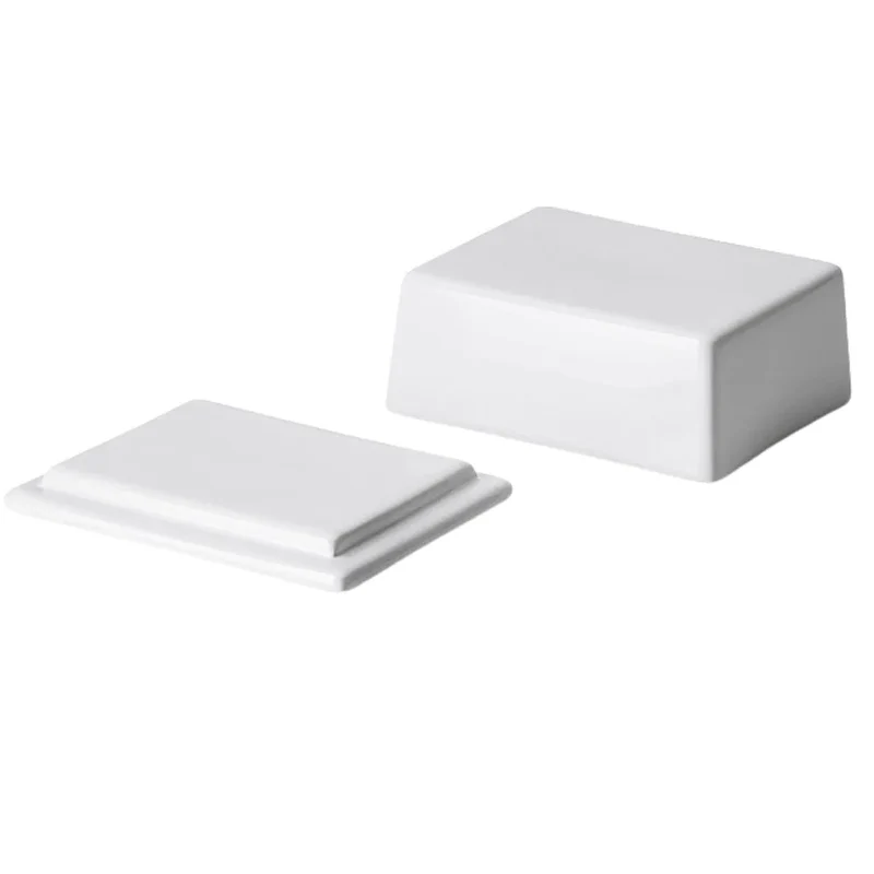 Butterdose weiß 12 x 10 x 6 cm für 250g Butter