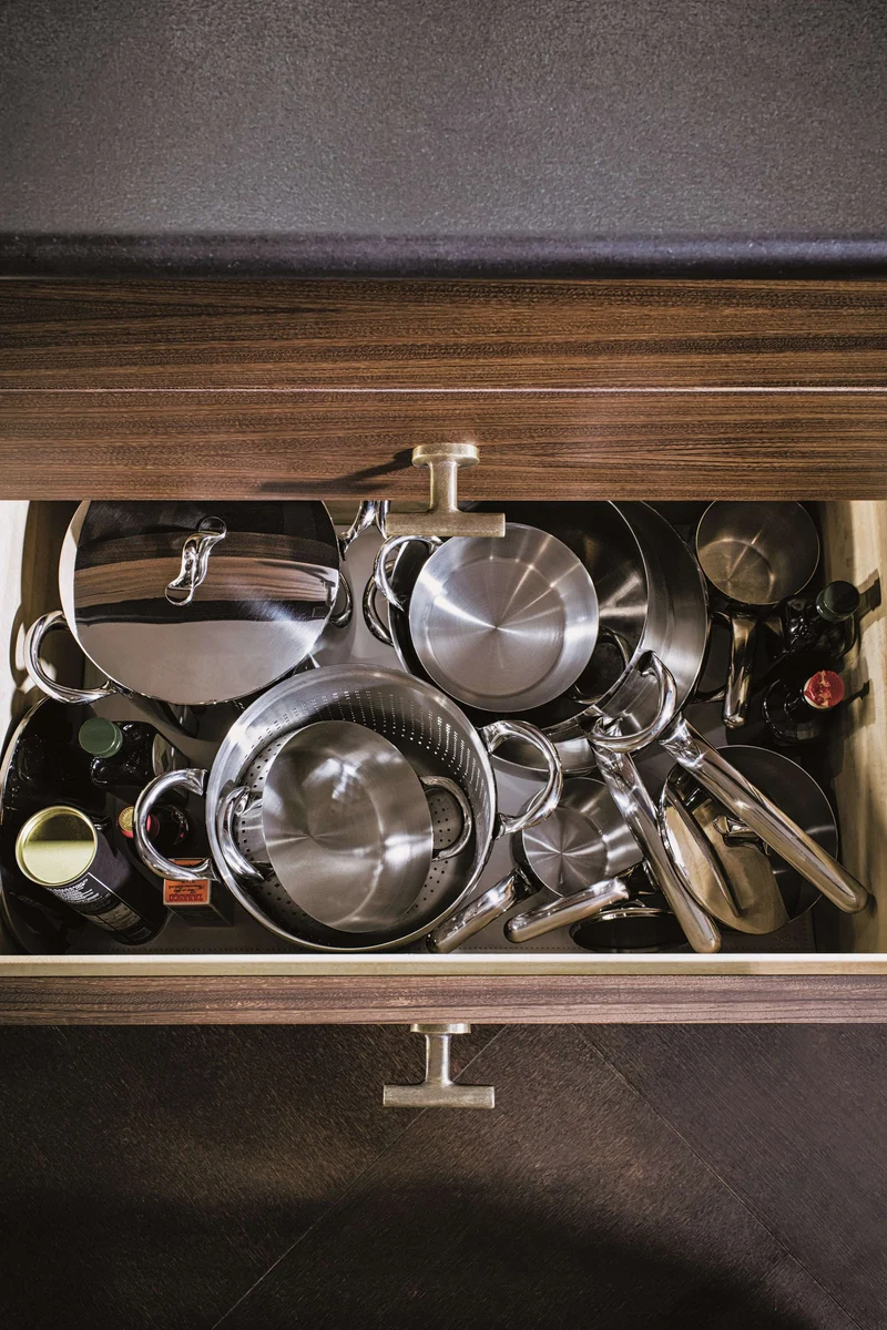 Sambonet Kikka Casseruola alta 2 maniglie Acciaio Inox