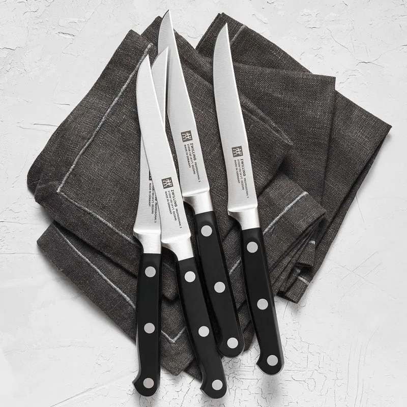 Zwilling PROFESSIONAL S Set 4 Coltelli da Bistecca Forgiato