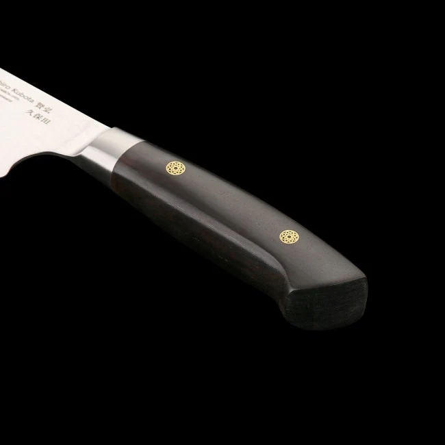Kochmesser 15,9cm KATAHIRO KUBOTA Damast Griff Ebenholz
