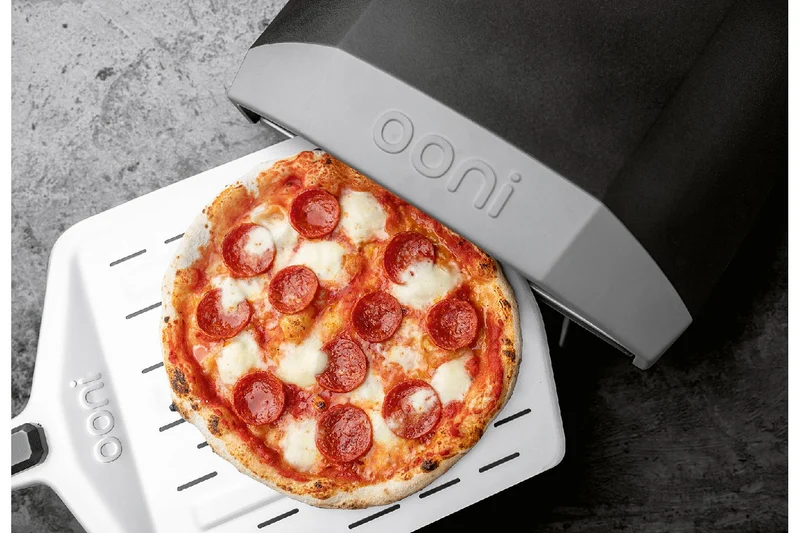 Pizzaschieber Aluminium perforiert für Koda 12", 30cm