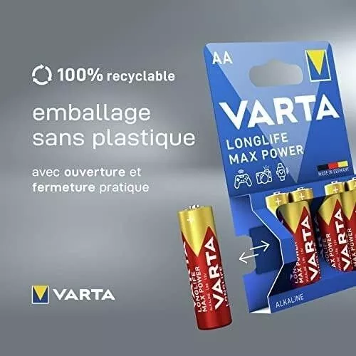 Batterie Longlife Max Power AA LR06 4 Stück 1,5V