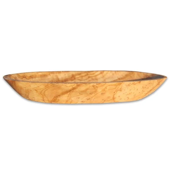 Schälchen Oval klein Länge ca. 12cm Olivenholz